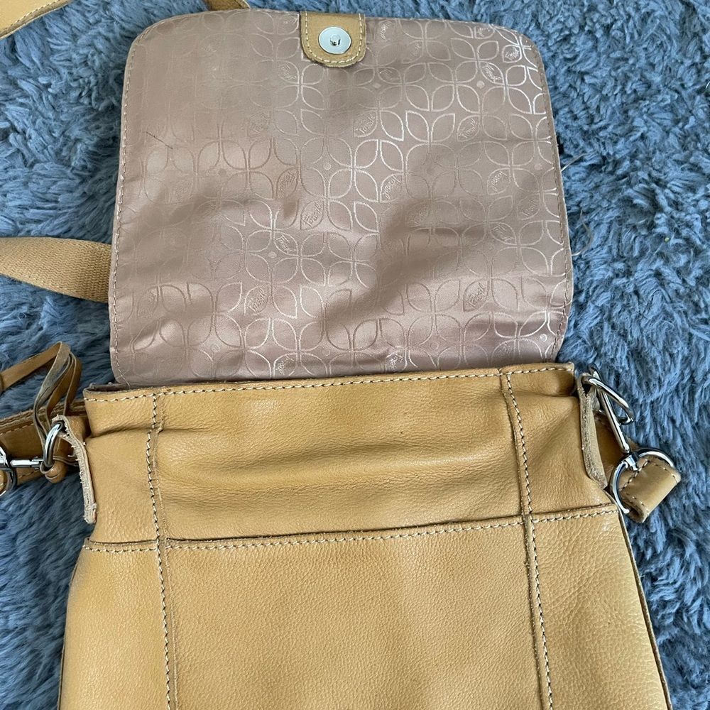 Fossil Pebbled Leather Purse With Built In Wallet - image 4